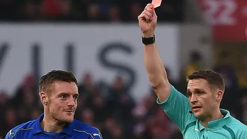 Leicester's Jamie Vardy suspended for three games after red card
