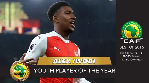 Arsenal's Alex Iwobi collects CAF Youth Player of the Year honors