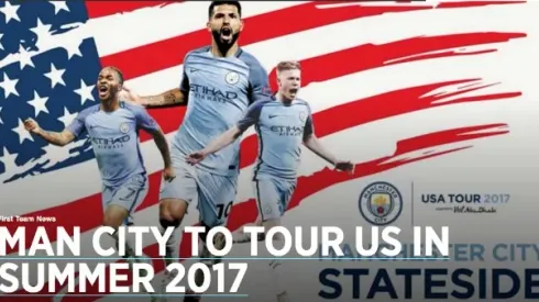 Manchester City announces 2017 summer tour of United States