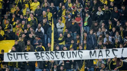 Solidarity on show as Monaco fans adopt Dortmund's black and yellow