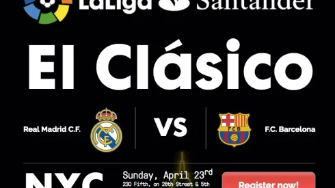 La Liga invites soccer fans to el Clásico rooftop party in New York