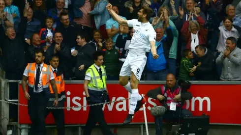 Swansea climb out of Premier League drop zone