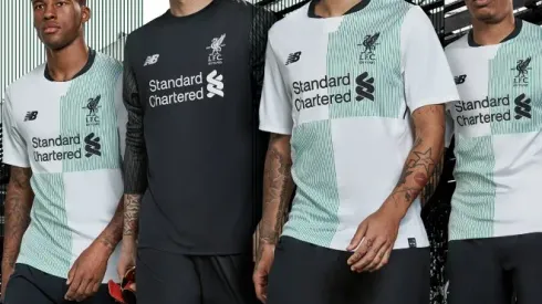 Liverpool away jersey for 2017/18 season to celebrate club's 125-year anniversary