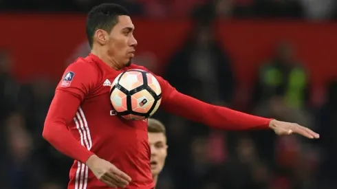 Manchester United's Chris Smalling says he has played through pain