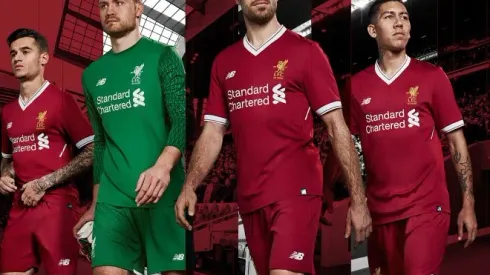 Liverpool home jersey for 2017/18 season commemorates 125th anniversary with retro design