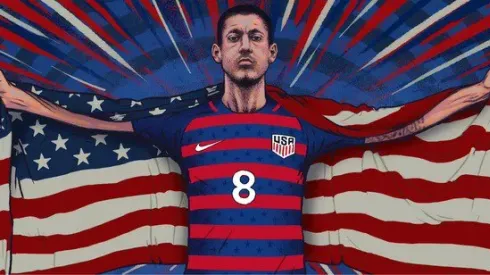 USA's jersey for Gold Cup features unique red and blue hoop design