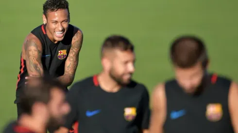 Training spat has Barcelona pals asking Neymar to stay