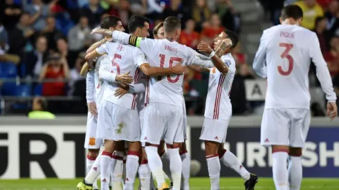 Spain hit Liechtenstein for eight again