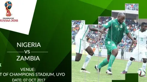 Where to find Nigeria vs. Zambia World Cup qualifier