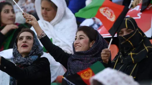 Hear them roar: Afghan female football fans show their support