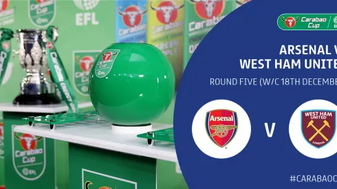 Where to find Arsenal vs. West Ham League Cup quarter final