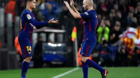 Coutinho makes Barcelona debut