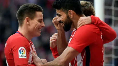 Gameiro, Costa on target as Atletico keep up Barcelona chase