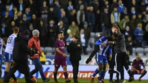 Wigan to probe crowd trouble after Man City FA Cup shock