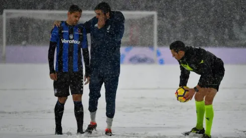 Juventus Serie A game snowed off as blizzard hits Turin