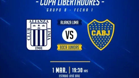 Alianza Lima vs. Boca Juniors: Mar. 2018