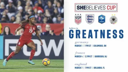 Where to find USA vs. England She Believes Cup on US TV
