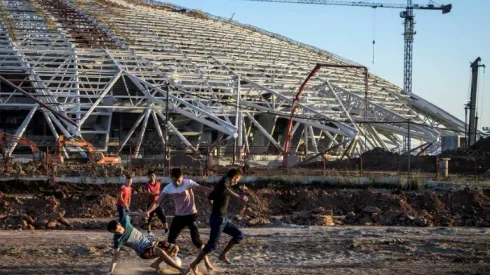 Russia's World Cup arena without a pitch