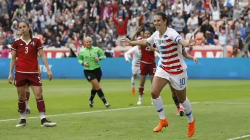 Century for Lloyd as USA thrash Mexico