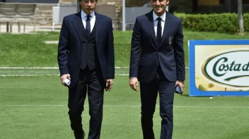 Mancini unveils backroom staff as new-look Italy meet for first time