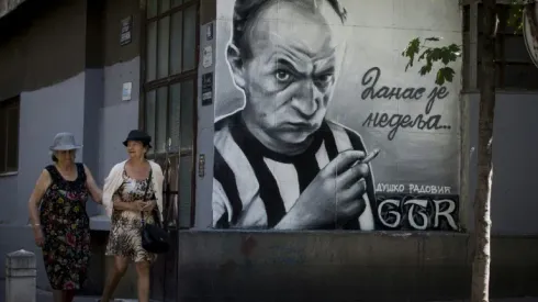Serbian street artists make football the beautiful game
