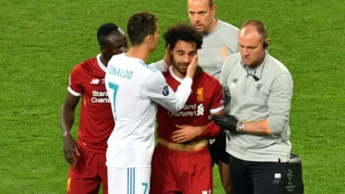 Salah off injured as Champions League final goalless at half-time