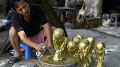 Trophy hunting: World Cup replicas selling fast in Vietnam