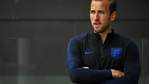 Golden boy: Kane to face Spain in eye-catching boots