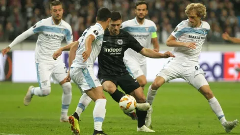 Jovic scores five as Frankfurt down Dusseldorf 7-1