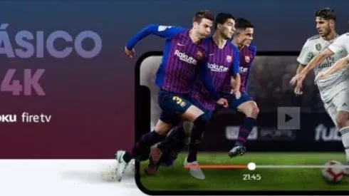 el Clásico to stream in 4K HDR on Sunday