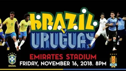 Brazil vs. Uruguay on US TV: Nov. 15, 2018