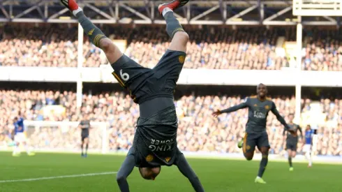 Vardy rings in New Year with acrobatic display