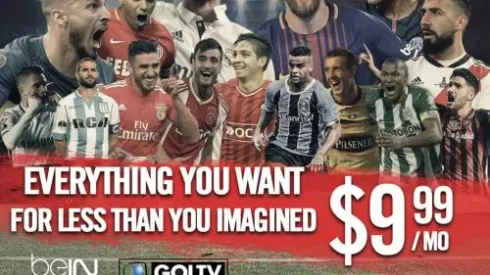 Fanatiz adds beIN SPORTS and GolTV