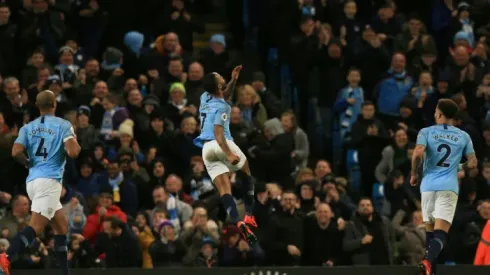 Sterling hat-trick takes City four clear, Southampton stun fading Spurs