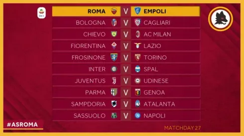 Where to find Roma vs. Empoli on US TV and streaming