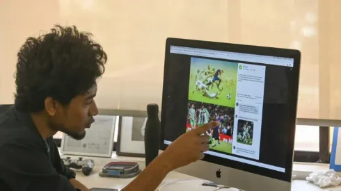 Hand of God? Bangladeshi's Messi drawing comes alive