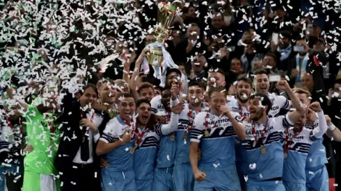 Lazio end Atalanta's dream as violence mars Coppa Italia final