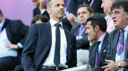 UEFA president Ceferin defends Baku final