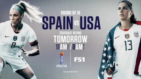 USA vs. Spain Women’s World Cup on US TV: Jun. 23, 2019