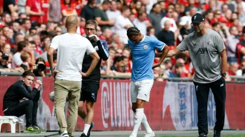 Man City's Sane out for 'months' due to cruciate ligament tear - reports
