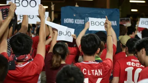 Anthem boos as protest-hit Hong Kong slump to Iran
