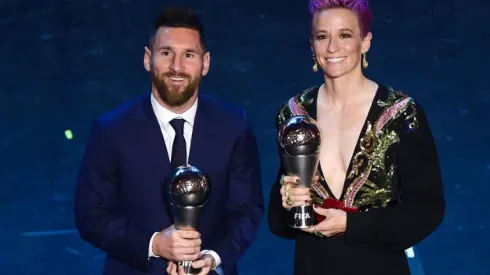 Messi wins FIFA player of the year as Ronaldo skips ceremony
