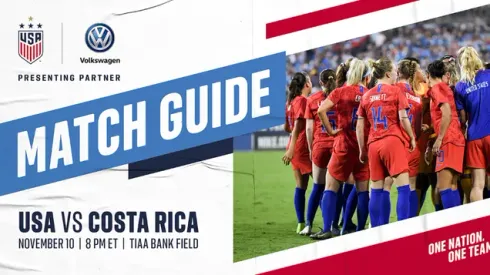 Where to find USWNT vs. Costa Rica on US TV and streaming