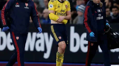 Arsenal's Tierney to miss three months with dislocated shoulder