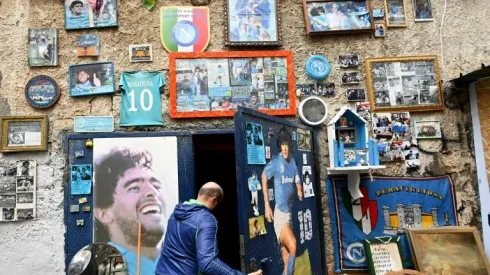 Modest Maradona museum pays tribute to patron saint of Naples