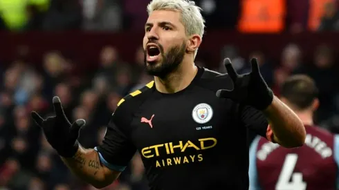 'Legend' Aguero makes history as Man City hit Villa for six