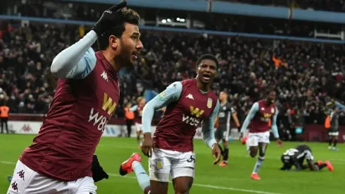 Trezeguet sparks wild celebrations as Aston Villa reach League Cup final