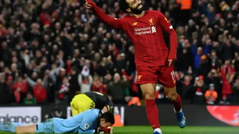 Salah scores twice as Liverpool power 22 points clear