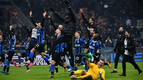 Inter win thrilling Milan derby to move top of Serie A