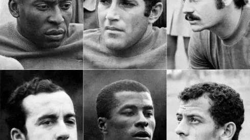 Pele and his fellow World Cup-winning heroes — The great Brazil team of 1970